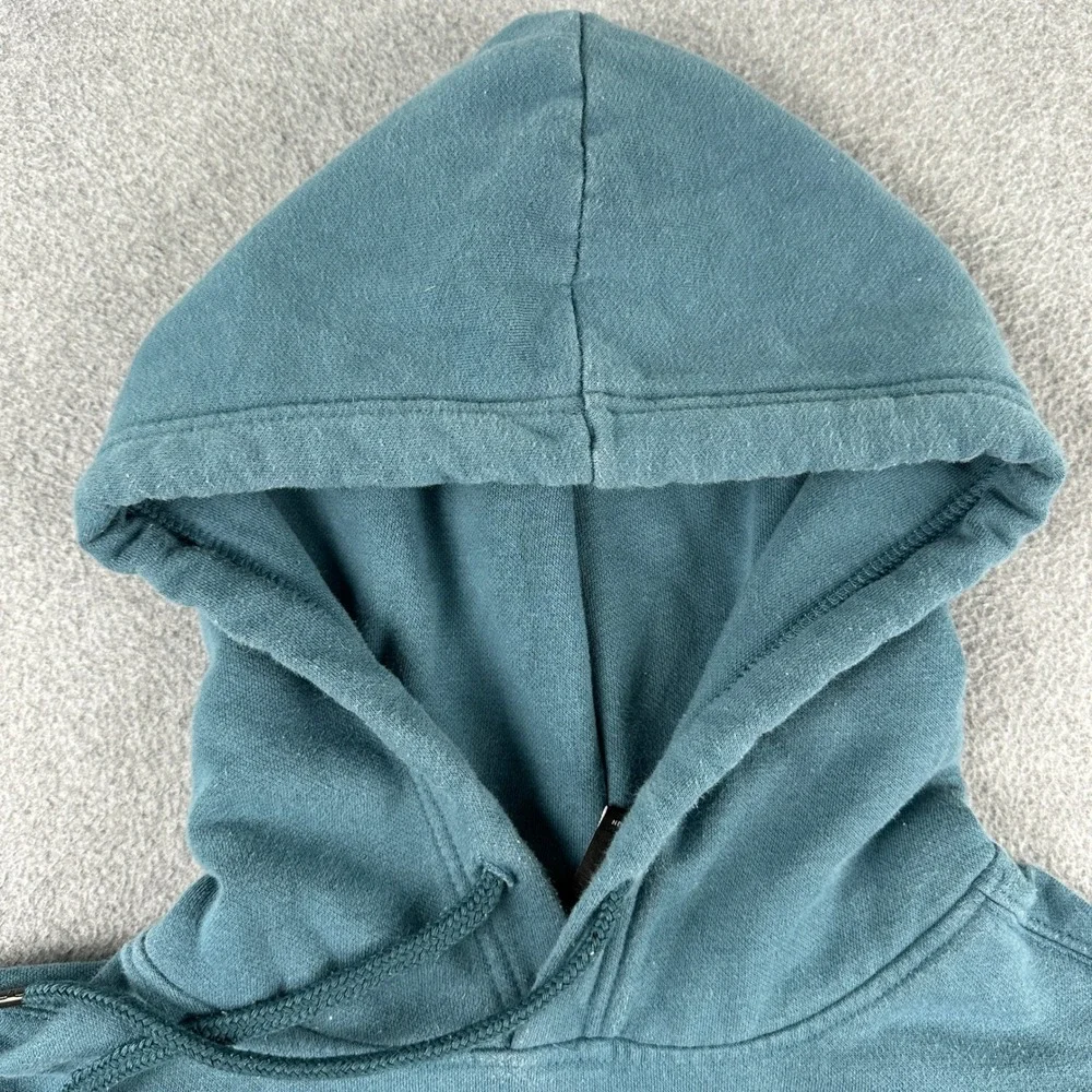 The‎ North Face Hoodie Mens Small Blue Half Dome Logo Pullover Sweatshirt Cotton